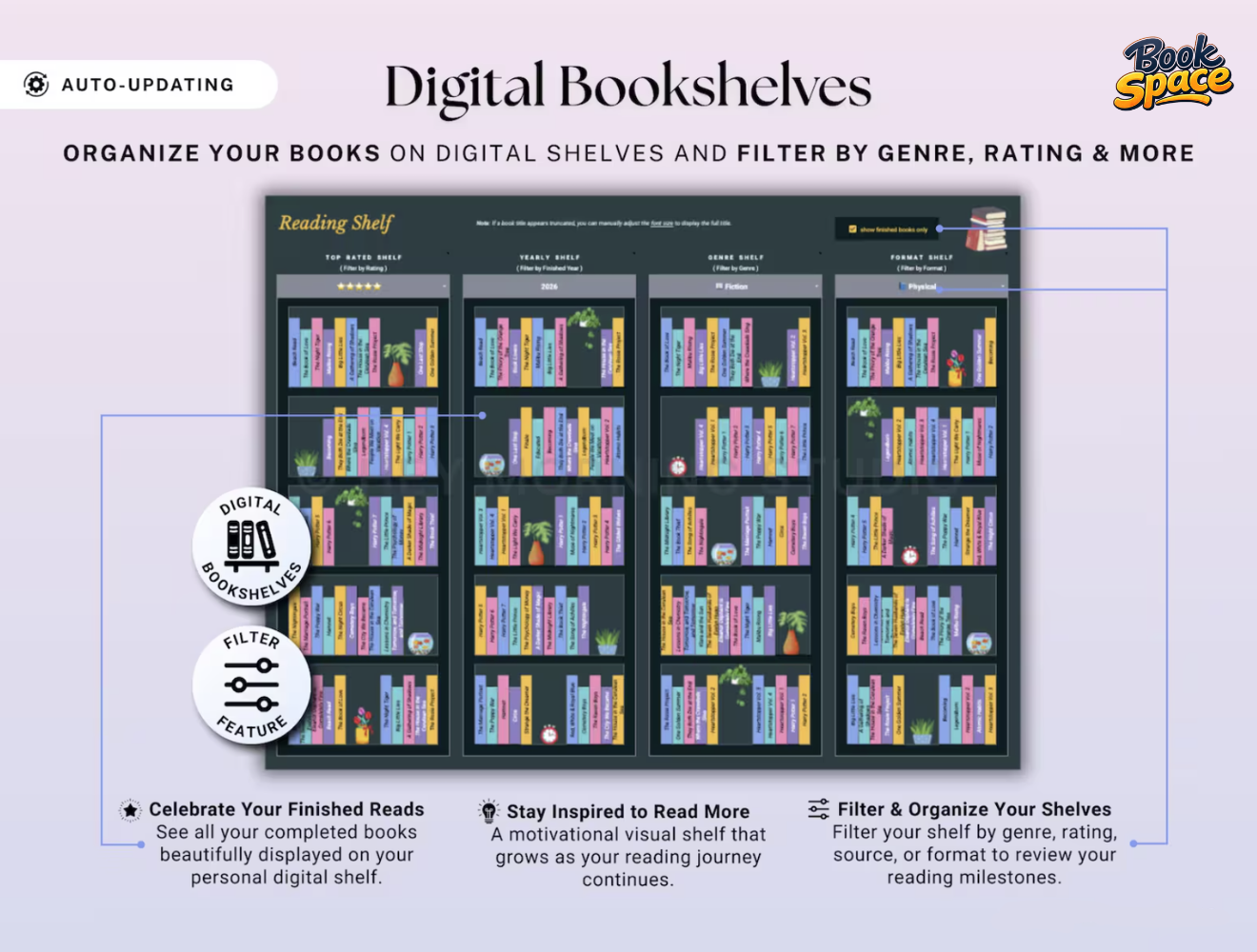 Reading Journal for Excel & Google Sheets